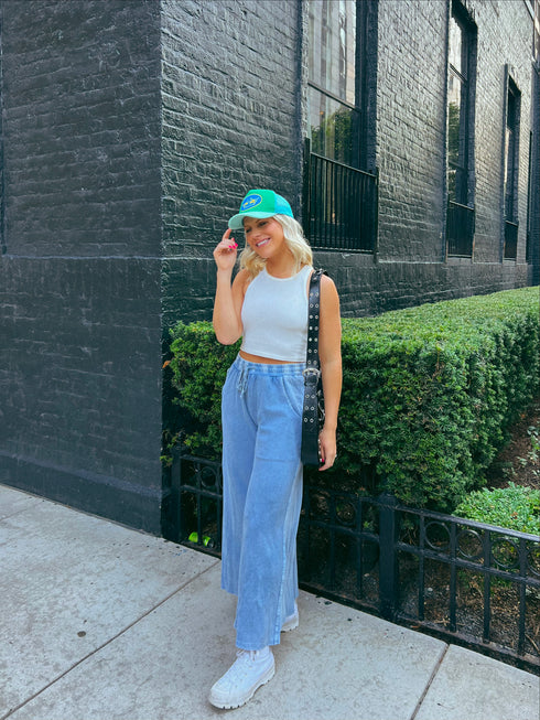 Homebody Lounge Pant// Blue